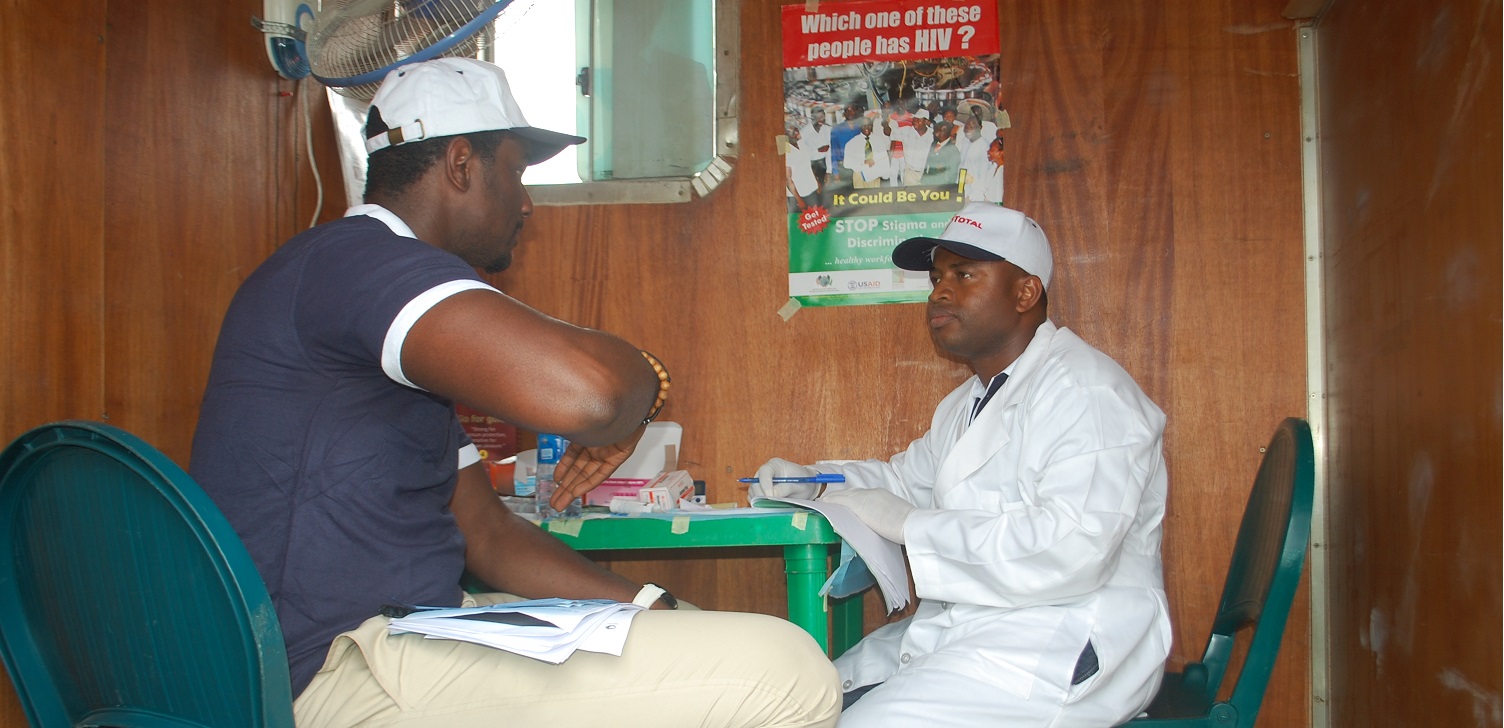 Provision of HIV counseling and testing services using mobile van