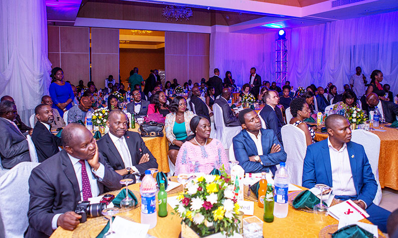 Cross-Section  of guests at the Inauguration dinner